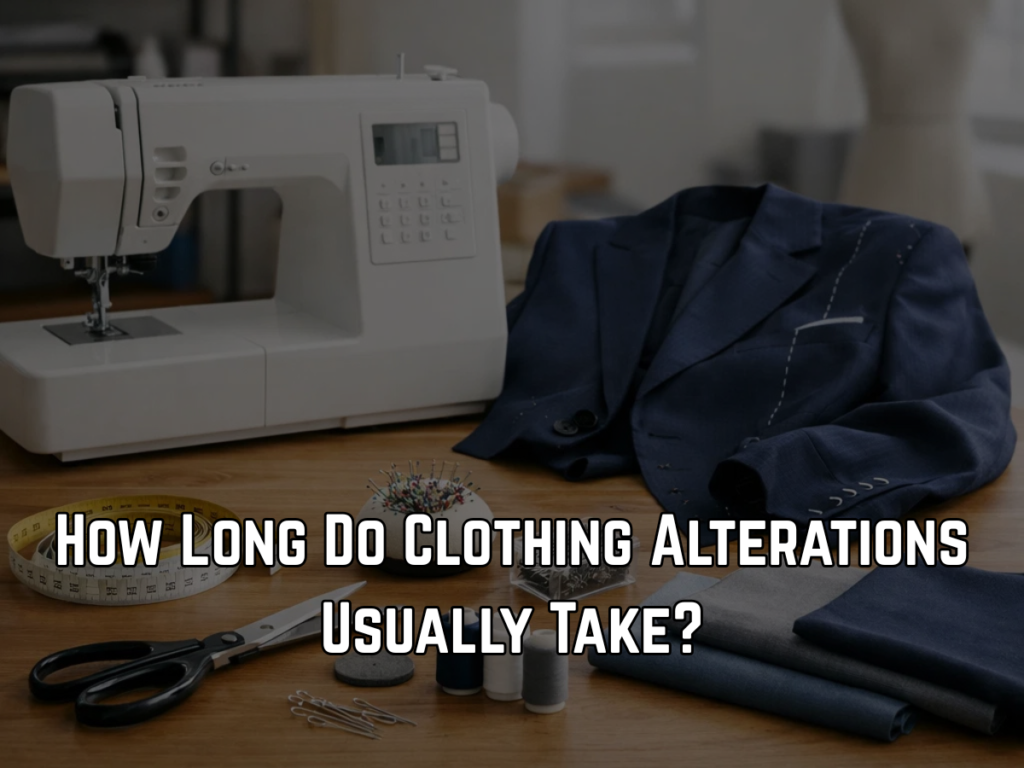 How Long Do Clothing Alterations Usually Take?
