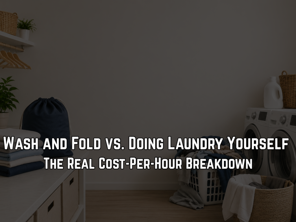 Wash and Fold vs. Doing Laundry Yourself